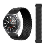 For Samsung Galaxy Watch Active / Active2 40mm / Active2 44mm Adjustable Nylon Braided Elasticity Replacement Strap Watchband, 125mm, 135mm, 145mm, 155mm