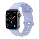 Silicone Watchbands For Apple Watch Series, 7 41mm / 6 & SE & 5 & 4 40mm / 3 & 2 & 1 38mm, Size: Small Code, 7 45mm / 6 & SE & 5 & 4 44mm / 3 & 2 & 1 42mm, Size: Small Code