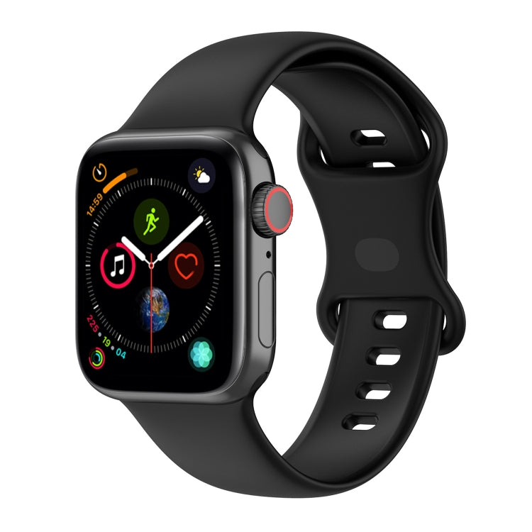 Silicone Watchbands For Apple Watch Series, 7 41mm / 6 & SE & 5 & 4 40mm / 3 & 2 & 1 38mm, Size: Small Code, 7 45mm / 6 & SE & 5 & 4 44mm / 3 & 2 & 1 42mm, Size: Small Code