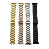 Three-beads Steel Replacement Strap Watchband, For OPPO Watch 41mm, For OPPO Watch 46mm