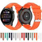 For Huawei Watch 3 / 3 Pro 22mm Silicone Replacement Strap Watchband