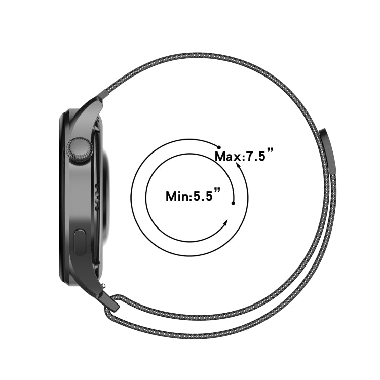 For Huawei Watch 3 / 3 Pro 22mm Milanese Loop Replacement Strap Watchband