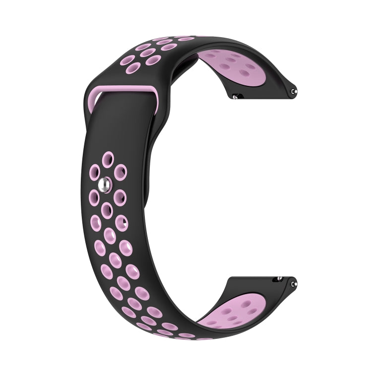 For Huawei Watch 3 / 3 Pro 22mm Two-color Silicone Replacement Strap Watchband