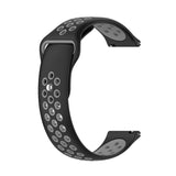 For Huawei Watch 3 / 3 Pro 22mm Two-color Silicone Replacement Strap Watchband