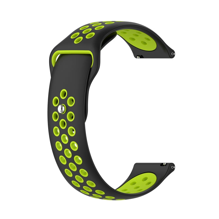 For Huawei Watch 3 / 3 Pro 22mm Two-color Silicone Replacement Strap Watchband