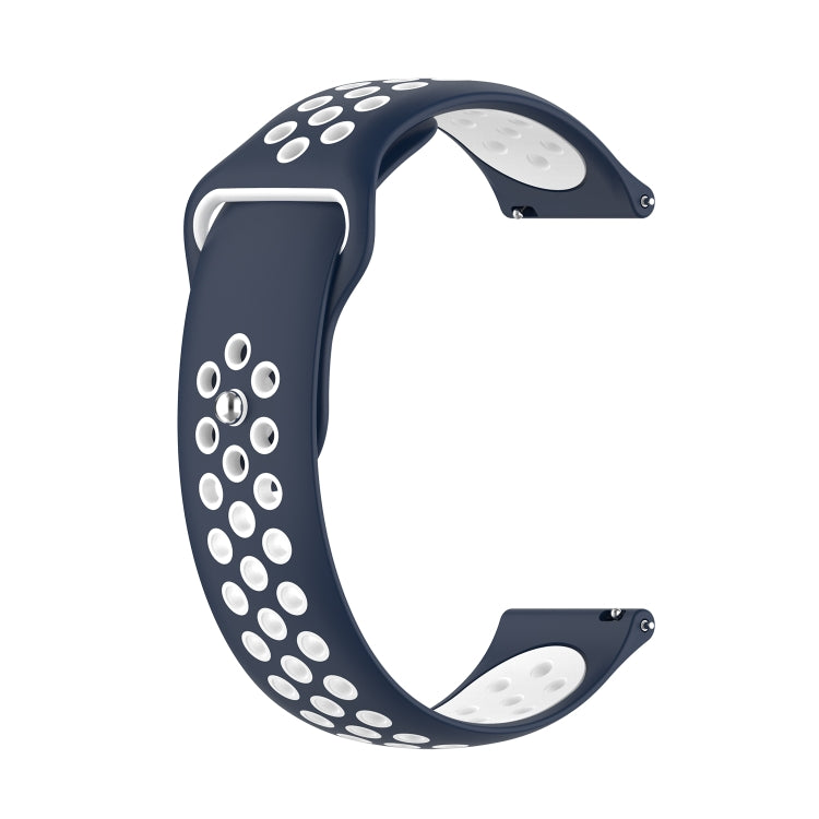 For Huawei Watch 3 / 3 Pro 22mm Two-color Silicone Replacement Strap Watchband