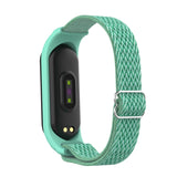 For Xiami Mi Band 6 / 5 / 4 / 3 Wavy Texture 8-shaped Buckle Replacement Strap Watchband