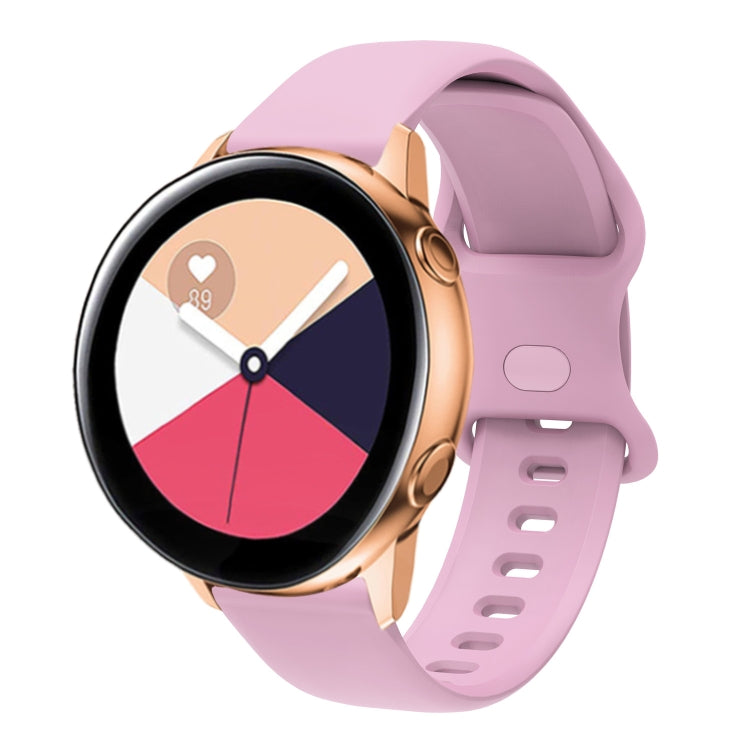 For Huawei Watch 3 Internal Buckle Perforation Silicone Replacement Watchband, 22mm, 20mm