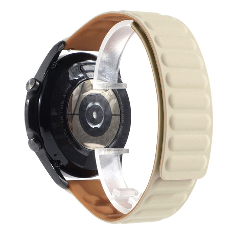 Silicone Magnetic Replacement Strap Watchband, For Samsung Galaxy Watch 3 41mm, For Samsung Galaxy Watch 3 45mm, For Huawei Watch 3 / 3 Pro