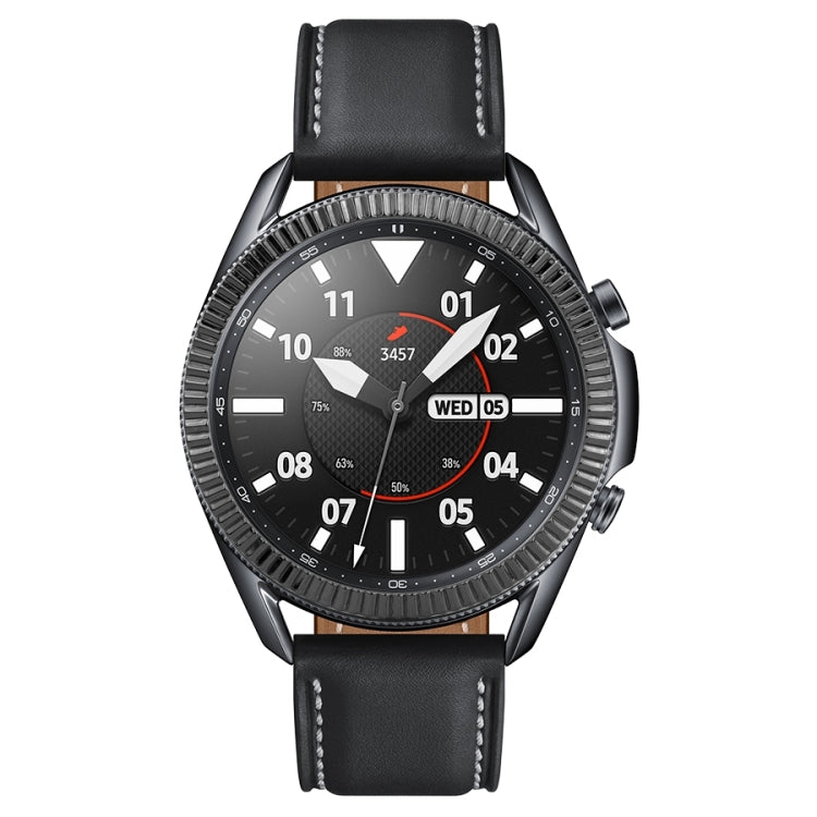 Smart Watch Wave Texture Bezel Ring, For Samsung Galaxy Watch 3 41mm, For Samsung Galaxy Watch 3 45mm