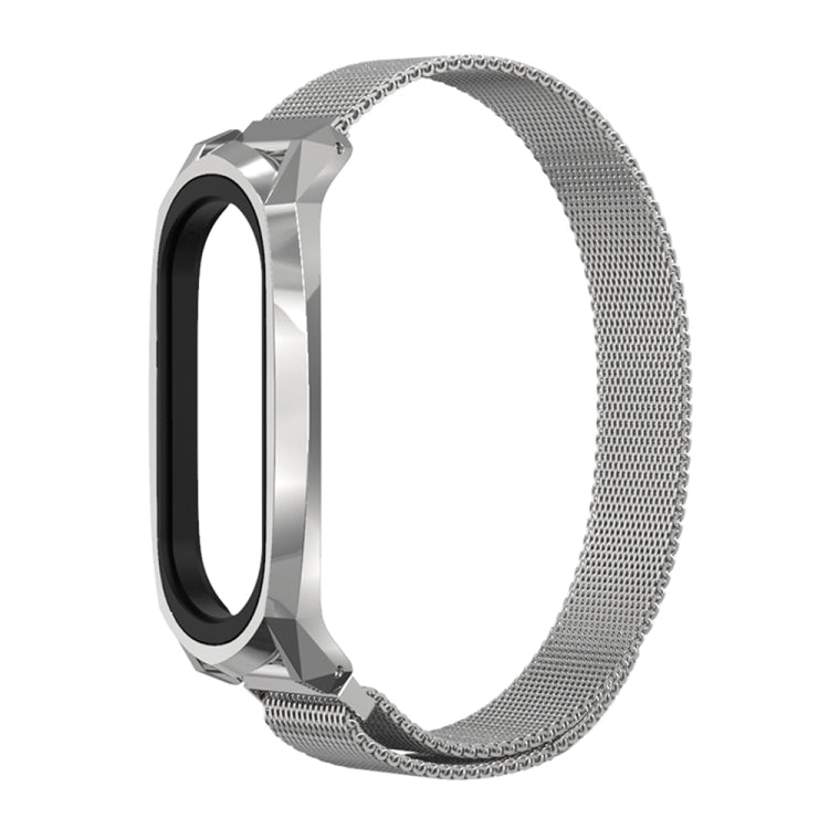 For Xiaomi Mi Band 6 / 5 / 4 / 3 Mijobs Milan Magnetic GT Stainless Steel Replacement Watchband