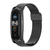 For Xiaomi Mi Band 6 / 5 / 4 / 3 Mijobs Milan buckle GT Metal Stainless Steel Replacement Watchband
