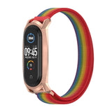 For Xiaomi Mi Band 6 / 5 / 4 / 3 Mijobs GT Nylon Loop Replacement Watchband