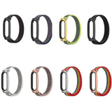 For Xiaomi Mi Band 6 / 5 / 4 / 3 Mijobs GT Nylon Loop Replacement Watchband