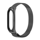For Xiaomi Mi Band 6 / 5 / 4 / 3 Mijobs Milan Magnetic Plus Stainless Steel Replacement Watchband