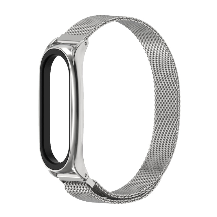 For Xiaomi Mi Band 6 / 5 / 4 / 3 Mijobs Milan Magnetic Plus Stainless Steel Replacement Watchband