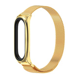 For Xiaomi Mi Band 6 / 5 / 4 / 3 Mijobs Milan Magnetic Plus Stainless Steel Replacement Watchband