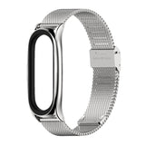 For Xiaomi Mi Band 6 / 5 / 4 / 3 Mijobs Milan Buckle Plus Stainless Steel Replacement Watchband