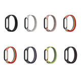 For Xiaomi Mi Band 6 / 5 / 4 / 3 Mijobs Nylon Loop Plus Strap Replacement Watchband