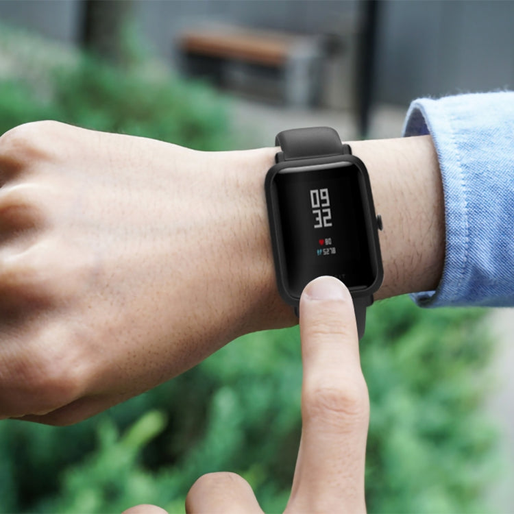 For Garmin Venu / Samsung Galaxy Watch Active 2 Universal Inner Back Buckle Perforation Silicone Replacement Strap Watchband, 20mm, 22mm