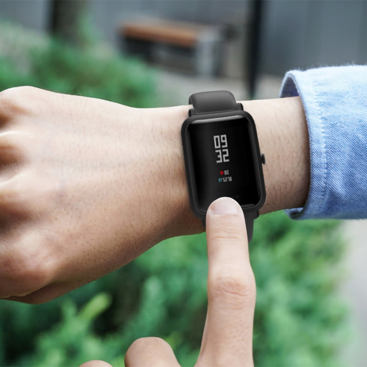 For Xiaomi Haylou RT RS3 LS04 / LS05S Universal Inner Back Buckle Perforation Silicone Replacement Strap Watchband, 20mm, 22mm