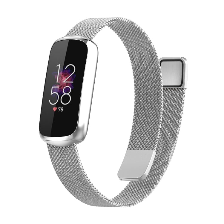 For Fitbit Luxe Special Edition Milanese Metal Magnetic Replacement Strap Watchband