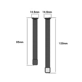 For Fitbit Luxe Special Edition Milanese Metal Magnetic Replacement Strap Watchband