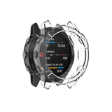 Smart Watch Half Coverage TPU Protective Case, For Garmin Fenix 6 / 6 Pro, For Garmin Fenix 6S / 6S Pro, For Garmin Fenix 6X / 6X Pro