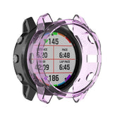 Smart Watch Half Coverage TPU Protective Case, For Garmin Fenix 6 / 6 Pro, For Garmin Fenix 6S / 6S Pro, For Garmin Fenix 6X / 6X Pro