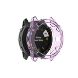 Smart Watch Half Coverage TPU Protective Case, For Garmin Fenix 6 / 6 Pro, For Garmin Fenix 6S / 6S Pro, For Garmin Fenix 6X / 6X Pro