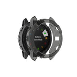 Smart Watch Half Coverage TPU Protective Case, For Garmin Fenix 6 / 6 Pro, For Garmin Fenix 6S / 6S Pro, For Garmin Fenix 6X / 6X Pro