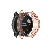 Smart Watch Half Coverage TPU Protective Case, For Garmin Fenix 6 / 6 Pro, For Garmin Fenix 6S / 6S Pro, For Garmin Fenix 6X / 6X Pro