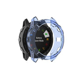 Smart Watch Half Coverage TPU Protective Case, For Garmin Fenix 6 / 6 Pro, For Garmin Fenix 6S / 6S Pro, For Garmin Fenix 6X / 6X Pro