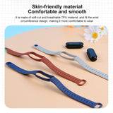 For Xiaomi Mi Band 6 / 5 Universal Silicone Leather Texture Replacement Strap Watchband