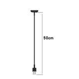 For Fitbit Luxe Smart Watch Portable Magnetic Cradle Charger USB Charging Cable, 50cm, 1m