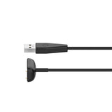 For Fitbit Luxe Smart Watch Magnetic Charger USB Charging Cable with Reset Button, 1m with Reset Button, 50cm with Reset Button