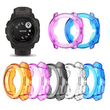 TPU Half-pack Candy Color Protective Case, For Garmin Instinct