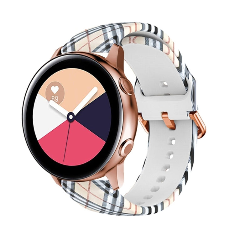 Silicone Printing Replacement Strap Watchband, For Samsung Galaxy Watch 46mm