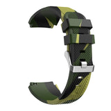 Twill Camouflage Silicone Replacement Strap Watchband, For Samsung Gear S3