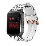 Silicone Printing Replacement Strap Watchband, For Xiaomi Haylou LS01