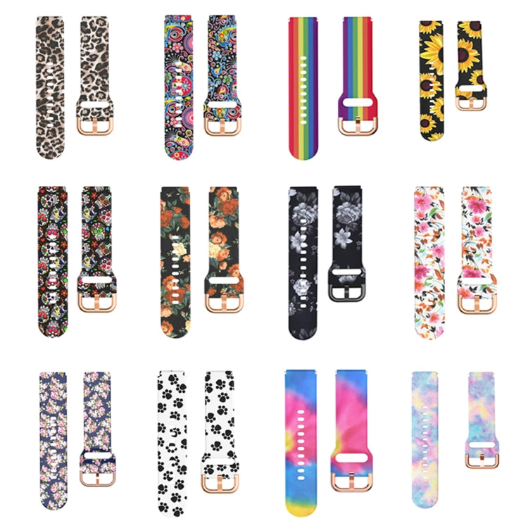 Silicone Printing Replacement Strap Watchband, For Xiaomi Haylou LS01