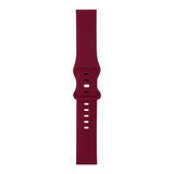 8-buckle Silicone Replacement Strap Watchband, For Samsung Galaxy Watch 3 41mm, For Samsung Galaxy Watch 3 45mm, For Samsung Galaxy Watch 42mm, For Samsung Galaxy Watch 46mm