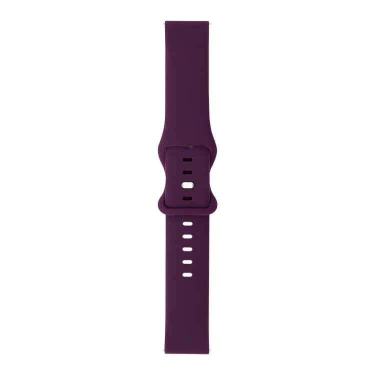 8-buckle Silicone Replacement Strap Watchband, For Samsung Galaxy Watch 3 41mm, For Samsung Galaxy Watch 3 45mm, For Samsung Galaxy Watch 42mm, For Samsung Galaxy Watch 46mm