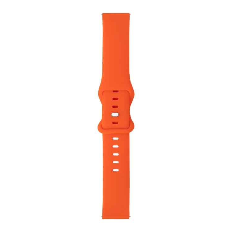 8-buckle Silicone Replacement Strap Watchband, For Samsung Galaxy Watch 3 41mm, For Samsung Galaxy Watch 3 45mm, For Samsung Galaxy Watch 42mm, For Samsung Galaxy Watch 46mm