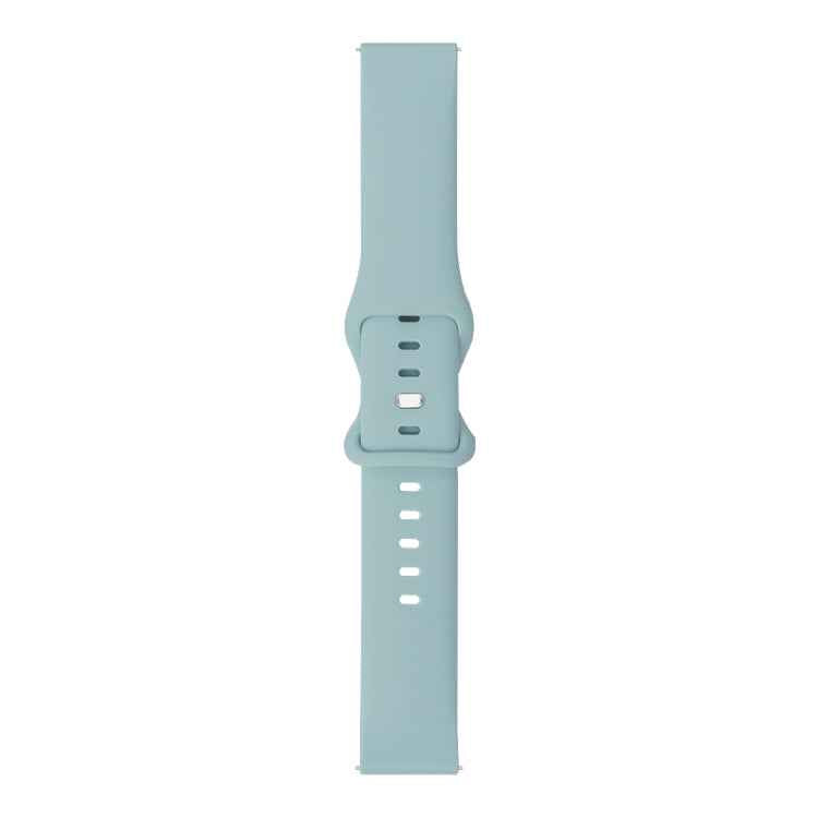 8-buckle Silicone Replacement Strap Watchband, For Samsung Galaxy Watch 3 41mm, For Samsung Galaxy Watch 3 45mm, For Samsung Galaxy Watch 42mm, For Samsung Galaxy Watch 46mm