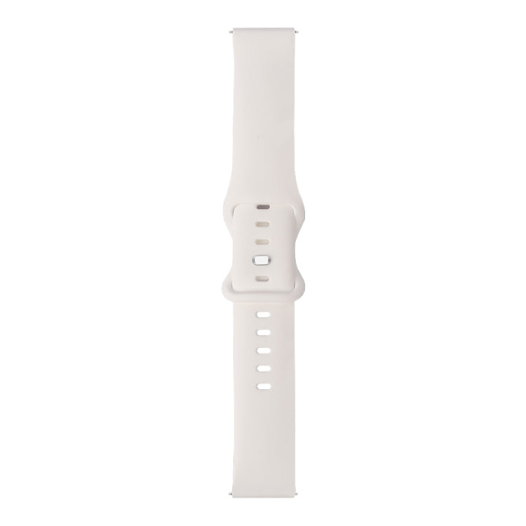 8-buckle Silicone Replacement Strap Watchband, For Samsung Galaxy Watch 3 41mm, For Samsung Galaxy Watch 3 45mm, For Samsung Galaxy Watch 42mm, For Samsung Galaxy Watch 46mm
