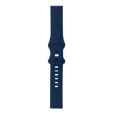 8-buckle Silicone Replacement Strap Watchband, For Samsung Galaxy Watch 3 41mm, For Samsung Galaxy Watch 3 45mm, For Samsung Galaxy Watch 42mm, For Samsung Galaxy Watch 46mm
