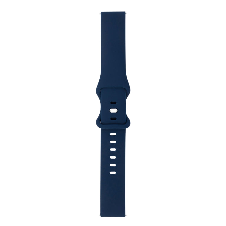 8-buckle Silicone Replacement Strap Watchband, For Samsung Galaxy Watch 3 41mm, For Samsung Galaxy Watch 3 45mm, For Samsung Galaxy Watch 42mm, For Samsung Galaxy Watch 46mm
