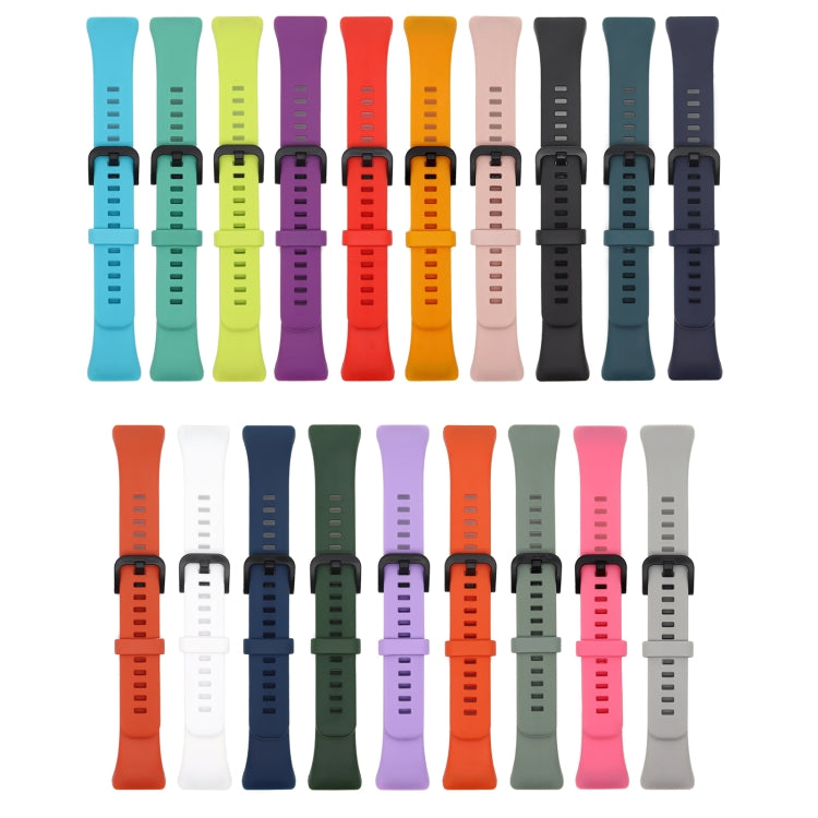 Pure Color Silicone Replacement Strap Watchband, For Honor Band 6