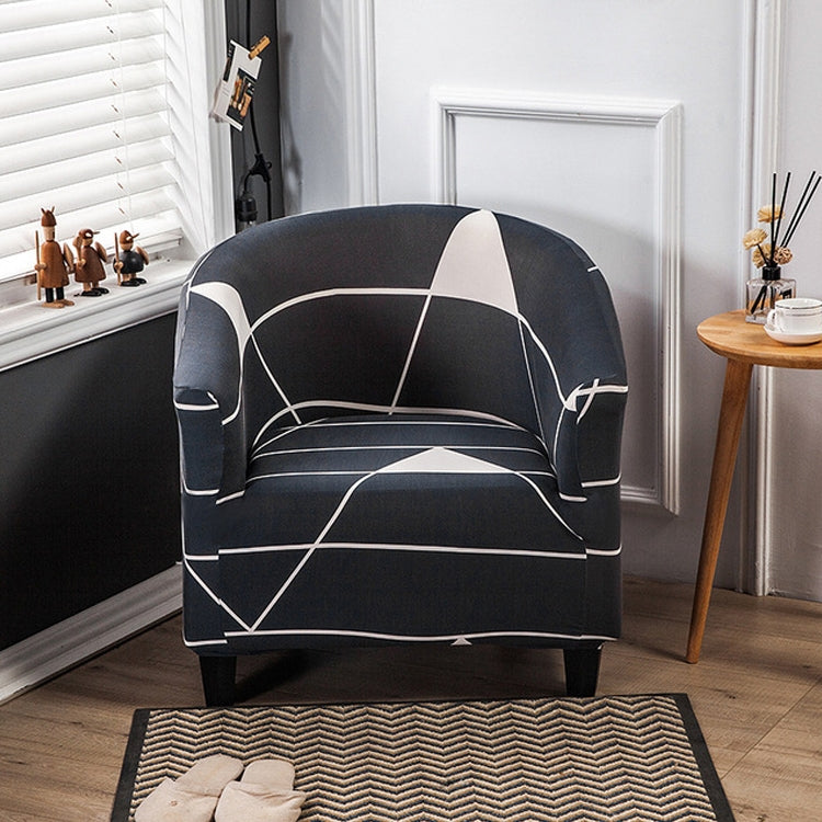 Elastic All-inclusive Single Semicircle Printed Sofa Cover, Style Grey, Grey Space, Coffee), Golden Years, Beige, Forest Story, Call of the Times, Dimension, A Prosperous, Forever, Cloud Clear